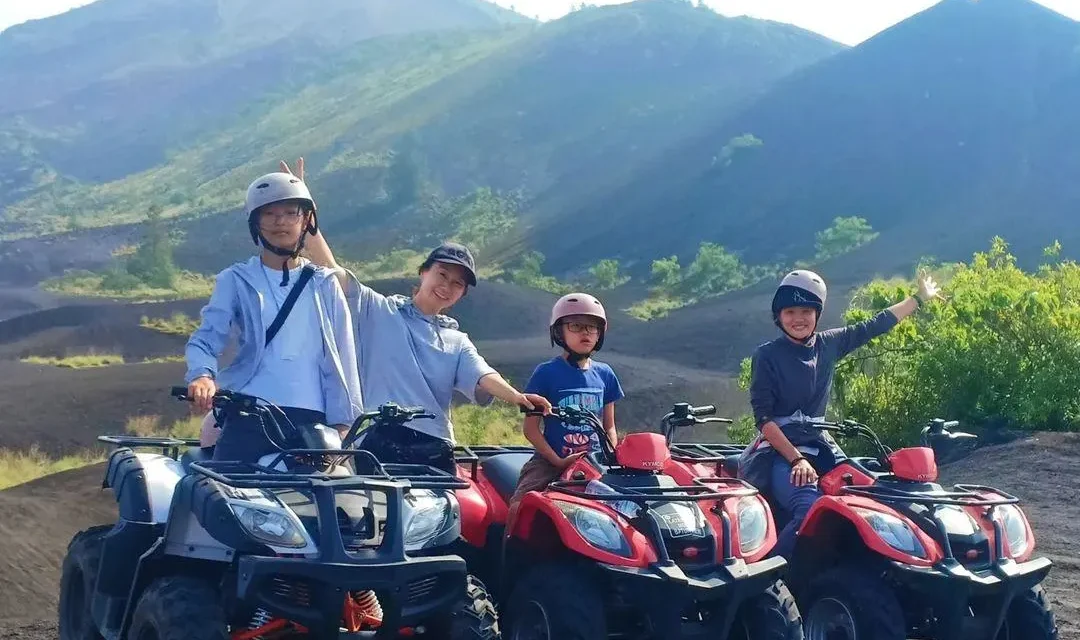 Mount Batur Volcano Black Lava ATV Quad Bike Tour ( Single )