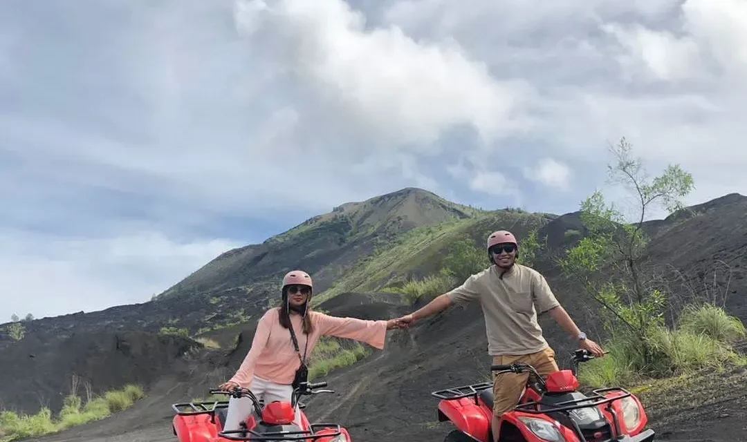 Mount Batur Volcano Black Lava ATV Quad Bike Tour  (Tandem Ride)