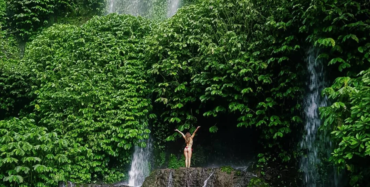 Traditional Village, Benang Kelambu and Benang Stokel Waterfall Day Tour