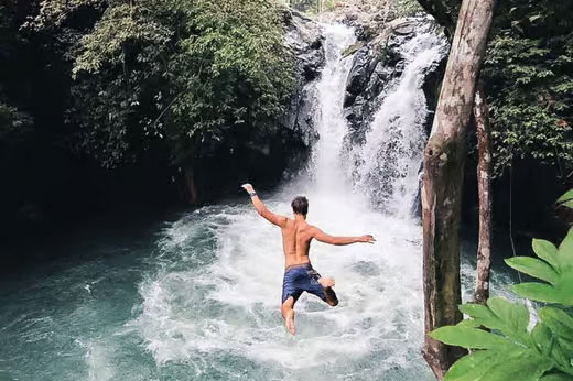 Bali: Cliff Jumping Gitgit Waterfalls & Rice Terrace Tour