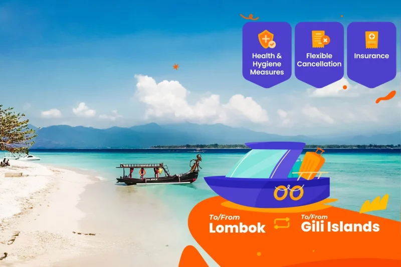 Fast Boat Ticket Between Lombok and Gili (Kecinan Beach Harbour - Gili)