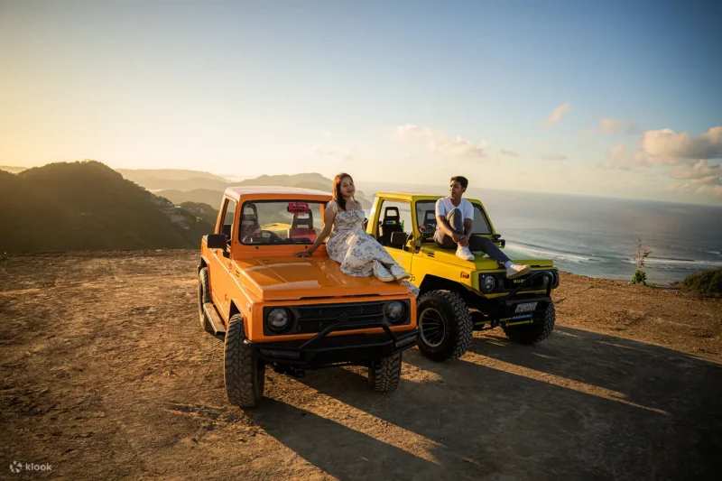 Lombok 4WD Jeep Sunrise and Beach Private Tour
